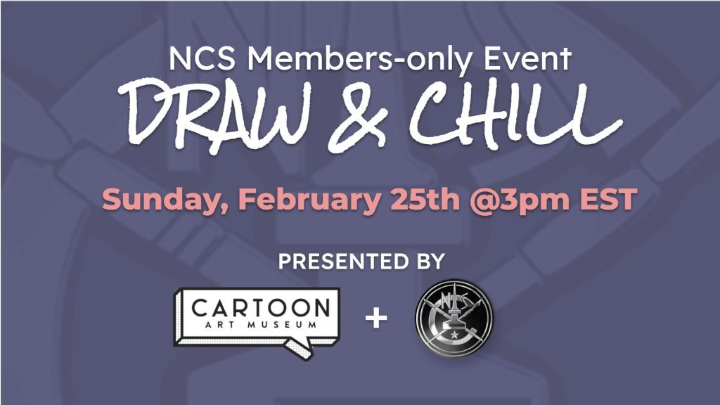 Draw and Chill event | National Cartoonists Society