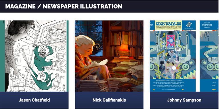 Finalists announced for 2023 NCS Divisional Awards for the 78th Annual Reubens | National Cartoonists Society
