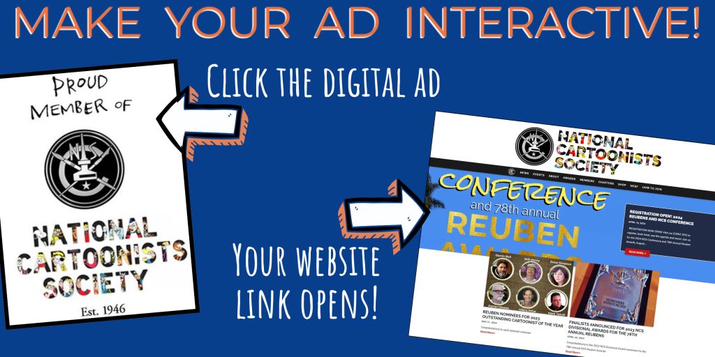 Reuben Playbill Ads ON SALE thru July 16 | National Cartoonists Society