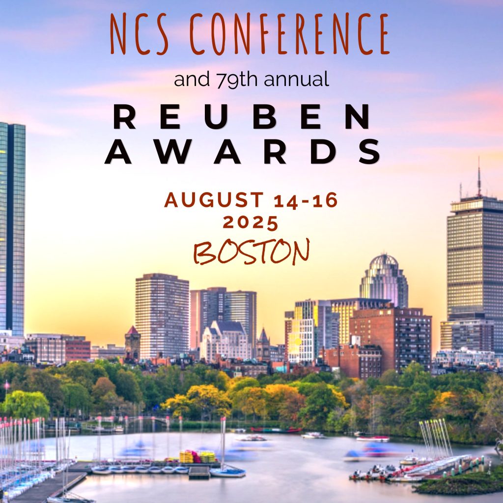 Save the Date: 2025 NCS Conference and Reuben Awards | National Cartoonists Society