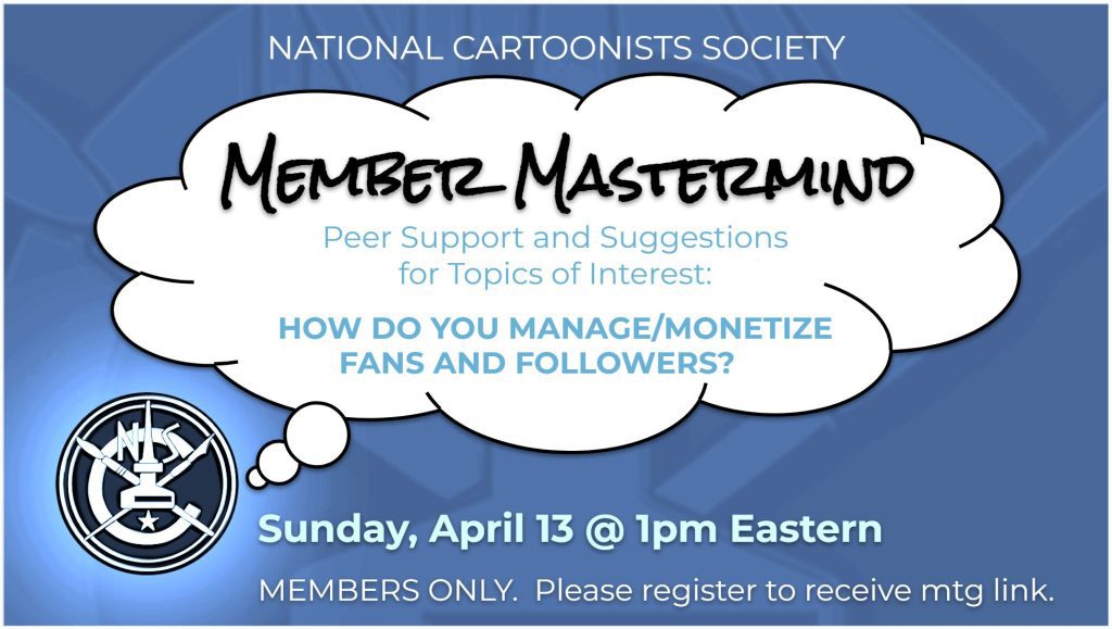 Member Mastermind Announcement | National Cartoonists Society