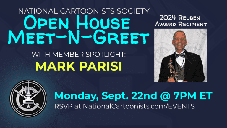 September 22nd Open House with Mark Parisi | National Cartoonists Society