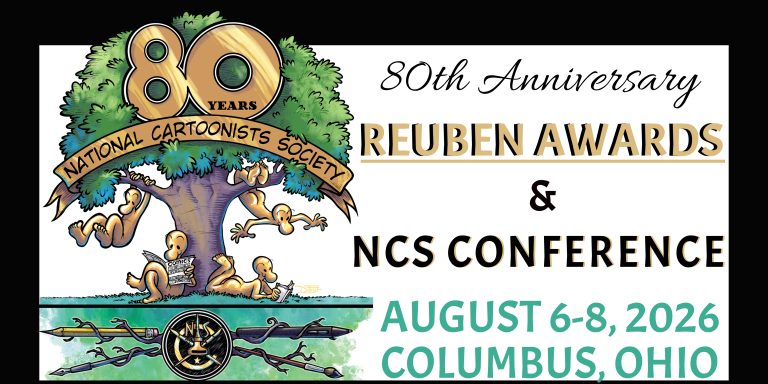 Registration Now Open: 80th Reuben Awards & NCS Conference | National Cartoonists Society